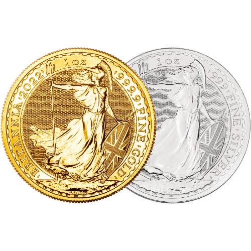 2022 Gold and Silver Britannias