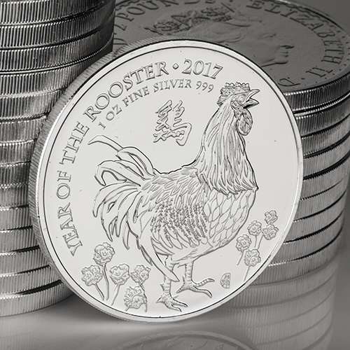 Royal Mint Lunar Rooster Coin