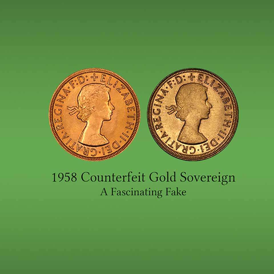 1958 Gold Sovereign Counterfeit