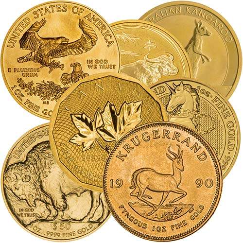 We Buy One Ounce Gold Coins - Prices Close to Spot - Chards