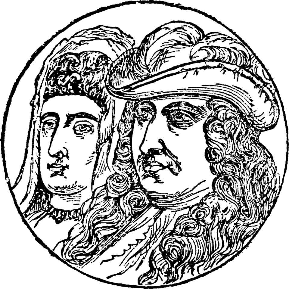 King William III and Queen Mary II