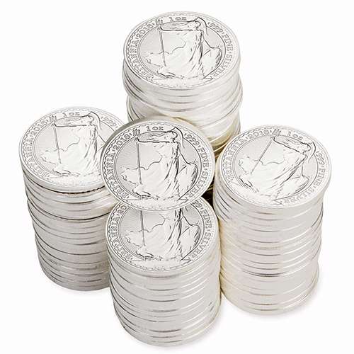Silver Britannia Stack