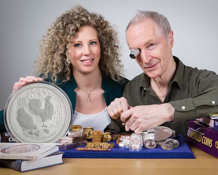 Lawrence Chard with his daughter, Juliana Chard