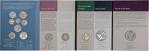 2017 UK Annual Brilliant Uncirculated Coin Set