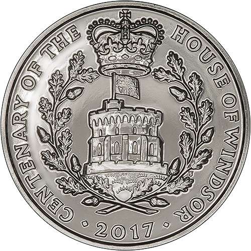 2017 100th Anniversary of the House of Windsor Silver Proof Crown