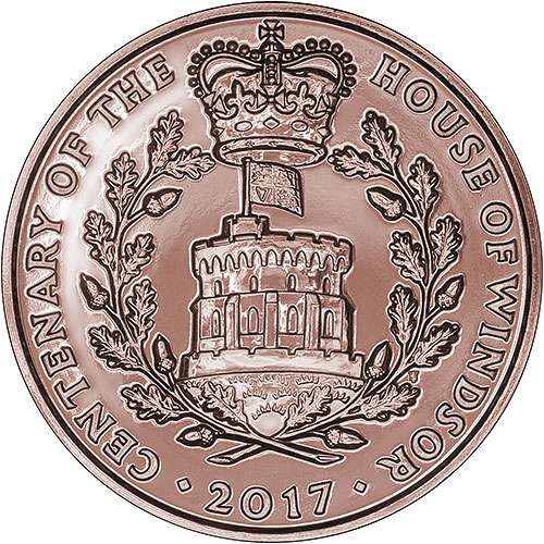 2017 100th Anniversary of the House of Windsor Gold Proof Crown