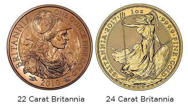 22 Carat Gold or 24 Carat Gold Coins | Chards