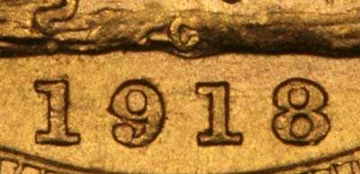 C Mint Mark for the Ottawa Mint in Canada