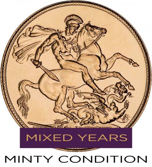 Minty Sovereigns from a Wide Range of Years