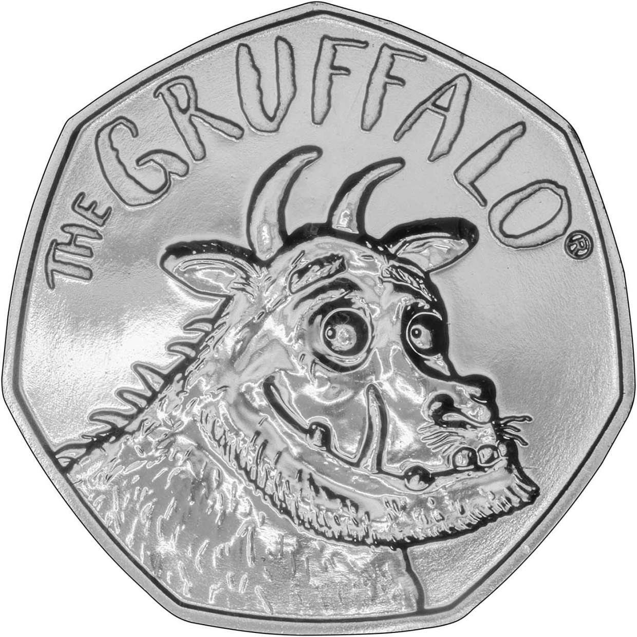 Gruffalo Coin BU Reverse