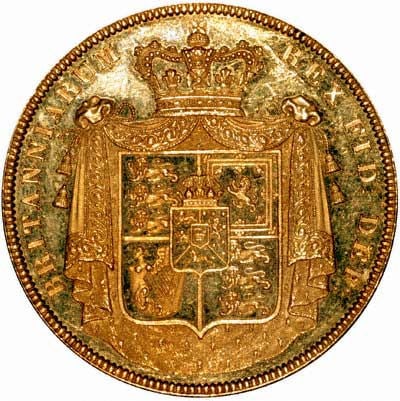 Georege III Gold Coin Five Pound Sovereign 1820
