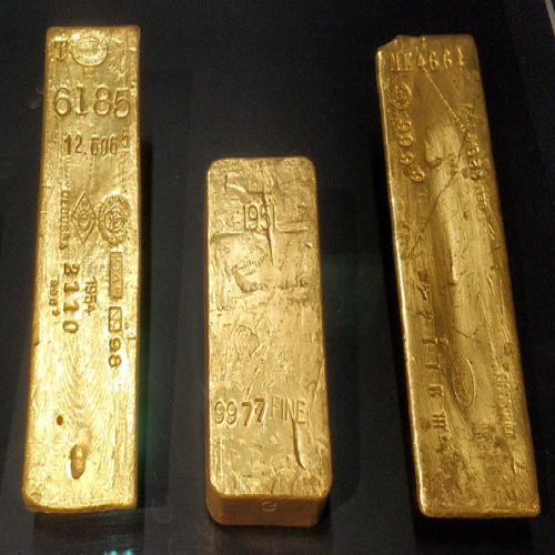 400 oz Gold bars