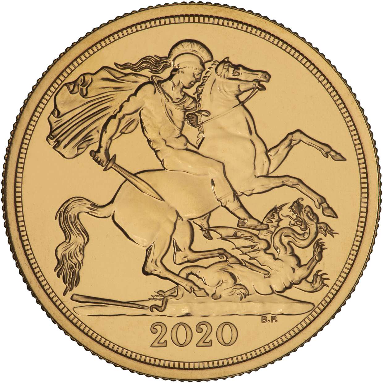 2020 Gold Double Sovereign Bullion £2 Coin