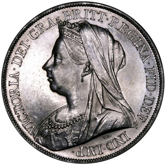 1899 Victoria Old Head Crown 